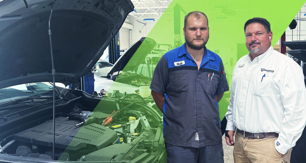 Subarus Best Service Technician J-Tech Graduate Matthew Gallup